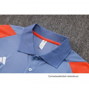 Conjunto Polo del Cruzeiro 2024-2025 Gris