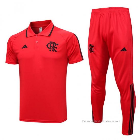 Conjunto Polo del Flamengo 2023-2024 Rojo - Haga un click en la imagen para cerrar