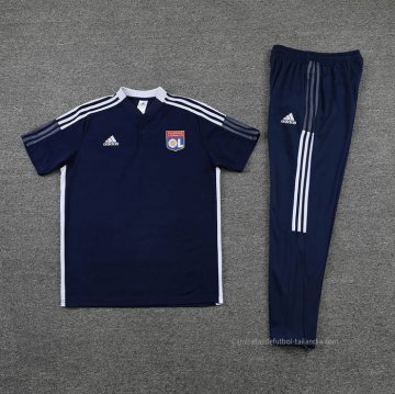 Conjunto Polo del Lyon 2022-2023 Azul
