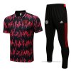Conjunto Polo del Manchester United 2022-2023 Negro y Rojo Conjunto Polo del Manchester United 2022-2023 Negro y Rojo