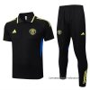 Conjunto Polo del Manchester United 2025-2026 Negro Amarillo Conjunto Polo del Manchester United 2025-2026 Negro Amarillo
