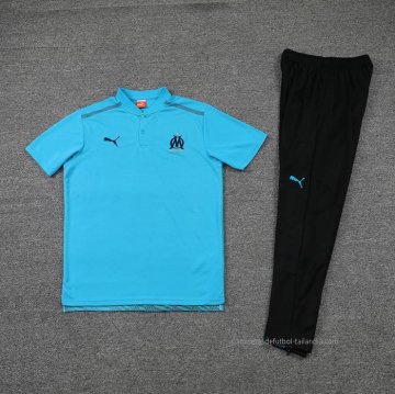 Conjunto Polo del Olympique Marsella 2022-2023 Azul