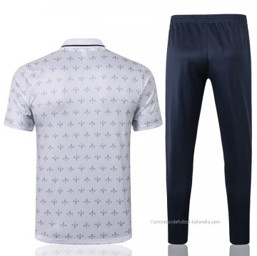 Conjunto Polo del Paris Saint-Germain 2021-2022 Blanco