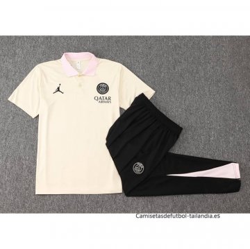 Conjunto Polo del Paris Saint-Germain 2024-2025 Amarillo