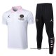 Conjunto Polo del Paris Saint-Germain Jordan 2024-2025 Blanco