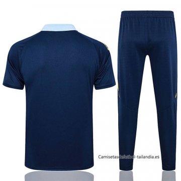 Conjunto Polo del Real Madrid 2024-2025 Azul