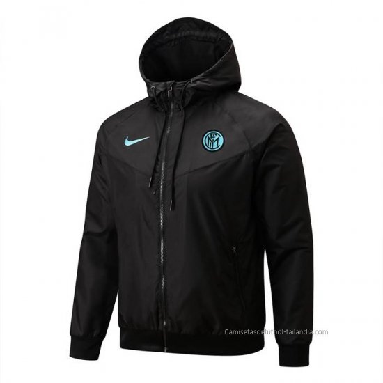 Rompevientos del Inter Milan 2022-2023 Negro - Haga un click en la imagen para cerrar