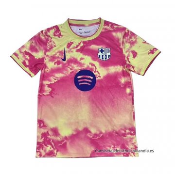 Tailandia Camiseta Barcelona Special 2025-2026 Rosa Amarillo Tailandia Camiseta Barcelona Special 2025-2026 Rosa Amarillo