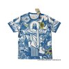 Tailandia Camiseta Brasil Jesus 2025-2026 Azul