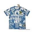 Tailandia Camiseta Brasil Jesus 2025-2026 Azul