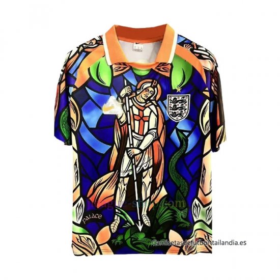 Tailandia Camiseta Inglaterra Special 2026 Azul Naranja - Haga un click en la imagen para cerrar