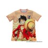 Tailandia Camiseta Japon Anime Luffy 2025-2026 Naranja Tailandia Camiseta Japon Anime Luffy 2025-2026 Naranja