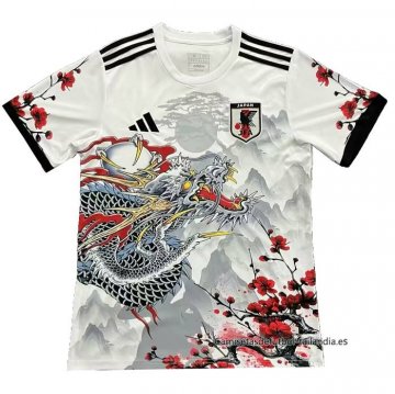 Tailandia Camiseta Japon Dragon 2024-2025 Blanco Gris Tailandia Camiseta Japon Dragon 2024-2025 Blanco Gris