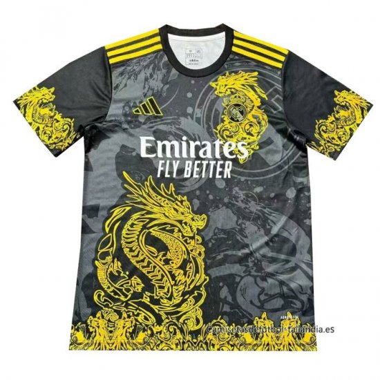 Tailandia Camiseta Real Madrid Dragon 2024-2025 Gris - Haga un click en la imagen para cerrar