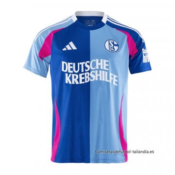 Tailandia Camiseta Schalke 04 Pink October 2024-2025 Tailandia Camiseta Schalke 04 Pink October 2024-2025