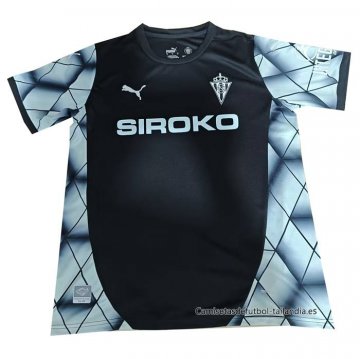 Tailandia 2ª Camiseta Sporting de Gijon 2024-2025 Tailandia 2ª Camiseta Sporting de Gijon 2024-2025