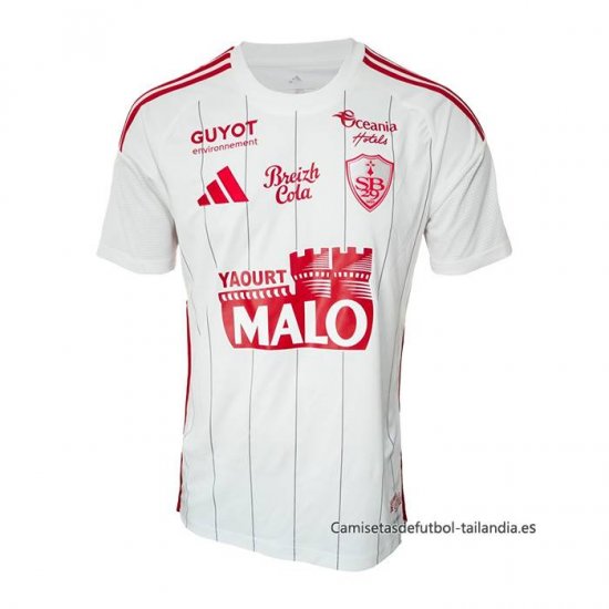 Tailandia 2ª Camiseta Stade Brestois 2025-2026 - Haga un click en la imagen para cerrar