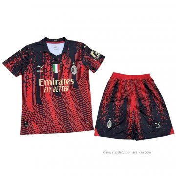 Camiseta AC Milan 4ª Nino 2022-2023 Camiseta AC Milan 4ª Nino 2022-2023