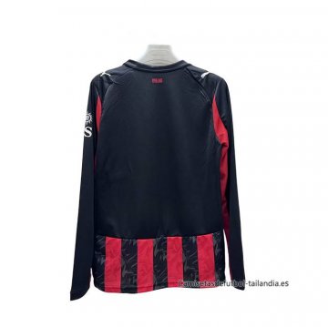 1ª Camiseta AC Milan Manga Larga 2025-2026