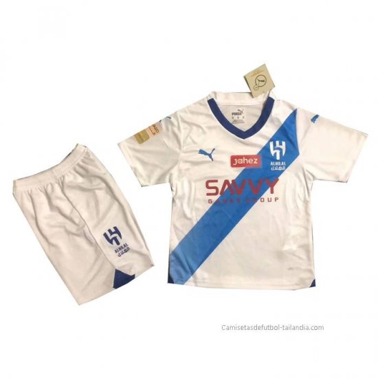 2ª Camiseta Al Hilal Nino 2023-2024 - Haga un click en la imagen para cerrar