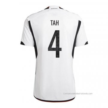 1ª Camiseta Alemania Jugador Tah 2022 1ª Camiseta Alemania Jugador Tah 2022