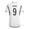 1ª Camiseta Alemania Jugador Werner 2022