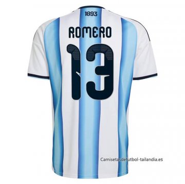 1ª Camiseta Argentina Jugador Cristian Romero 2026
