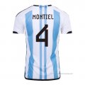 1ª Camiseta Argentina Jugador Montiel 2022