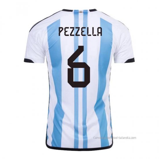 1ª Camiseta Argentina Jugador Pezzella 2022 - Haga un click en la imagen para cerrar