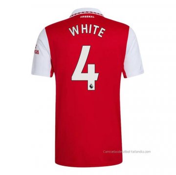 1ª Camiseta Arsenal Jugador White 2022-2023 1ª Camiseta Arsenal Jugador White 2022-2023