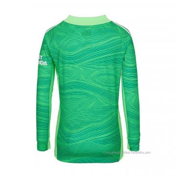 Camiseta Arsenal Portero Manga Larga 2021-2022 Verde