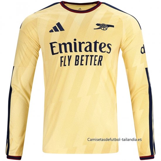 3ª Camiseta Arsenal Manga Larga 2026-2027 - Haga un click en la imagen para cerrar