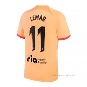 3ª Camiseta Atletico Madrid Jugador Lemar 2022-2023 3ª Camiseta Atletico Madrid Jugador Lemar 2022-2023