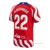 1ª Camiseta Atletico Madrid Jugador M.Hermoso 2022-2023