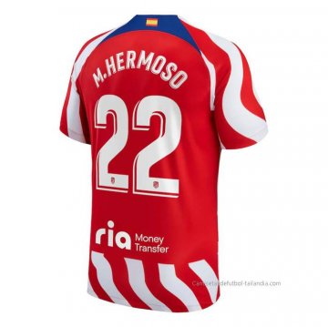 1ª Camiseta Atletico Madrid Jugador M.Hermoso 2022-2023 1ª Camiseta Atletico Madrid Jugador M.Hermoso 2022-2023