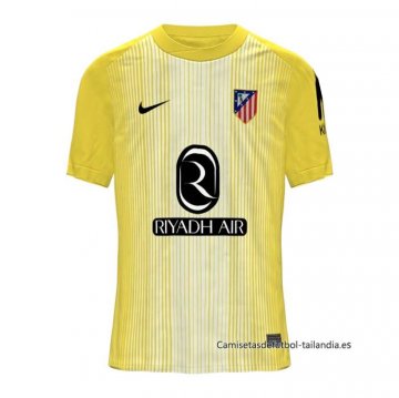 Camiseta Atletico Madrid Portero 2025-2026 Amarillo Camiseta Atletico Madrid Portero 2025-2026 Amarillo