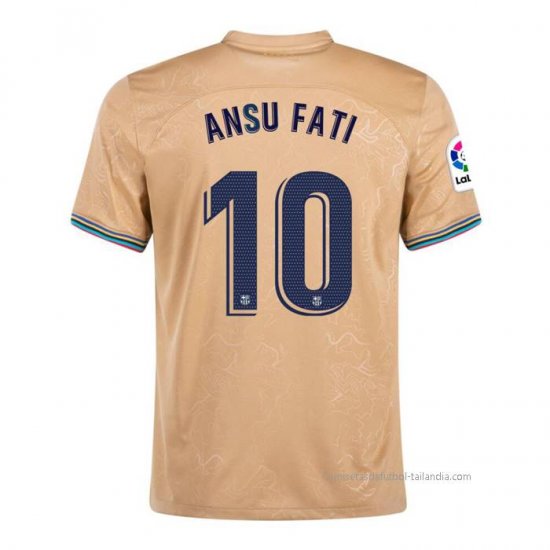2ª Camiseta Barcelona Jugador Ansu Fati 2022-2023 - Haga un click en la imagen para cerrar