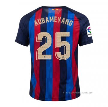 1ª Camiseta Barcelona Jugador Aubameyang 2022-2023 1ª Camiseta Barcelona Jugador Aubameyang 2022-2023