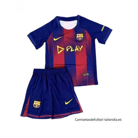 1ª Camiseta Barcelona Nino 2025-2026 - Haga un click en la imagen para cerrar