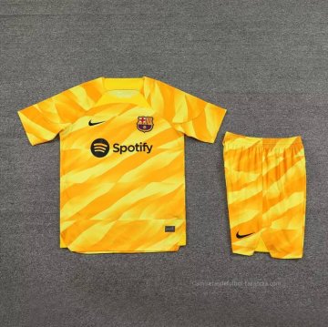Camiseta Barcelona Portero 2023-2024 Amarillo