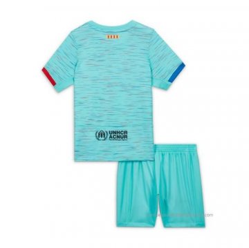 3ª Camiseta Barcelona Nino 2023-2024