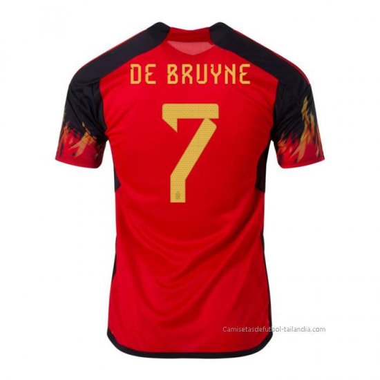 1ª Camiseta Belgica Jugador De Bruyne 2022 - Haga un click en la imagen para cerrar