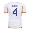 2ª Camiseta Belgica Jugador Debast 2022
