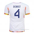 2ª Camiseta Belgica Jugador Debast 2022