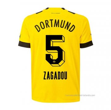 1ª Camiseta Borussia Dortmund Jugador Zagadou 2022-2023