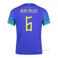 2ª Camiseta Brasil Jugador Alex Telles 2022