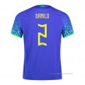 2ª Camiseta Brasil Jugador Danilo 2022