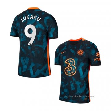 3ª Camiseta Chelsea Jugador Lukaku 2021-2022 3ª Camiseta Chelsea Jugador Lukaku 2021-2022