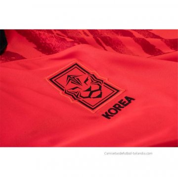 1ª Camiseta Corea del Sur Manga Larga 2022