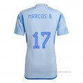 2ª Camiseta Espana Jugador Marcos A. 2022